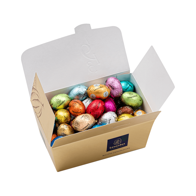 Ballotin d'oeufs de Pâques assortis Ballotin d'oeufs de Pâques assortis