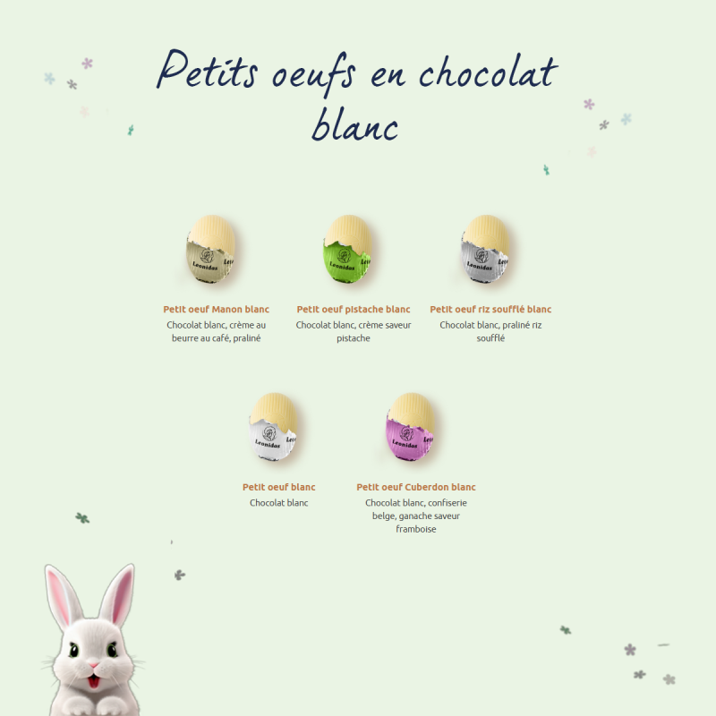 Sachet d'oeufs de Pâques