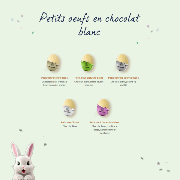 Sachet d'oeufs de Pâques