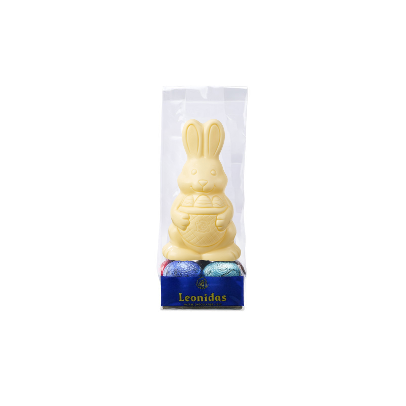 Lapin et ses oeufs de Pâques