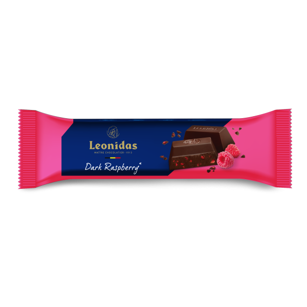 Barre framboise chocolat noir