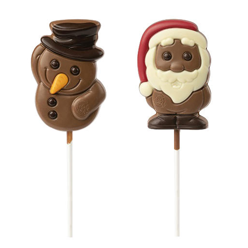 Lollipop Bonhomme de neige / Père Noël Lollipop Bonhomme de neige / Père Noël